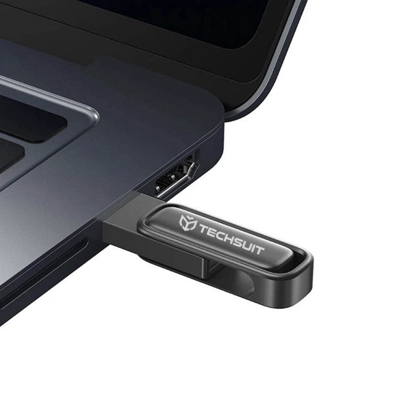 Stick USB 3.0 Techsuit THSM33 256GB, 80MB/s, Aliaj Zinc - imagine 5