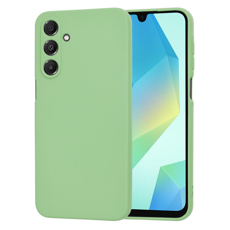 Husa silicon Samsung Galaxy A16 4G Techsuit SoftFlex, verde deschis
