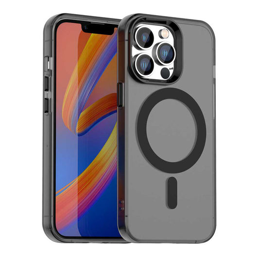 Husa iPhone 13 Pro Max Techsuit CandyCase MagSafe, negru