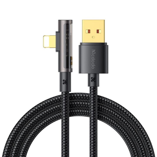 Cablu Lightning la USB-A 3A, Mcdodo, 1.2m, CA-3510, negru