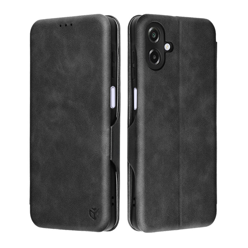 Husa 360° Samsung Galaxy A07 4G Techsuit Safe Wallet Plus, negru
