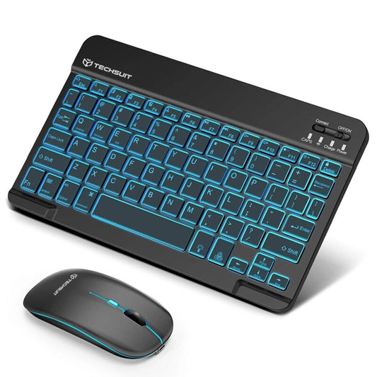Tastatura wireless RGB, mouse gaming 1600DPI Techsuit AirCombo WKM1