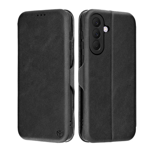 Husa 360° Samsung Galaxy A57 5G Techsuit Safe Wallet Plus, negru