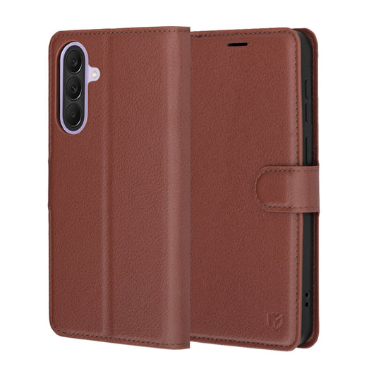 Husa Samsung Galaxy A37 5G Techsuit Leather Folio, maro