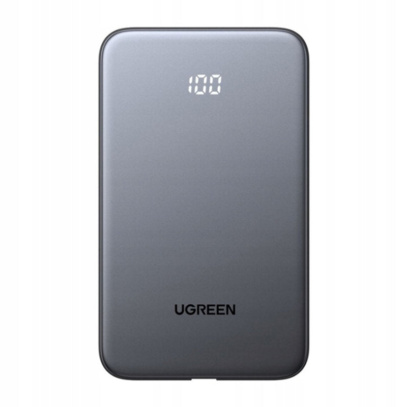 Baterie externa USB, Type-C 10000mAh Ugreen, 20W, gri, PB526