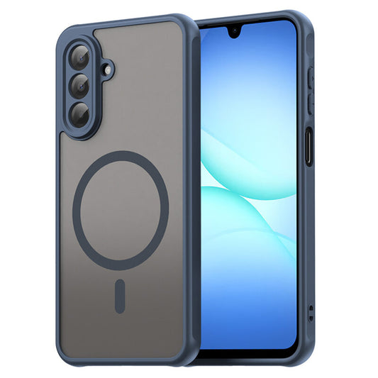 Husa Samsung Galaxy A17 5G Techsuit HaloFrost II MagSafe, bleumarin