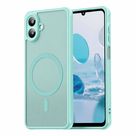 Husa Samsung Galaxy A07 4G Techsuit HaloFrost II MagSafe, verde menta