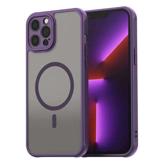 Husa iPhone 13 Pro Techsuit HaloFrost II MagSafe, mov