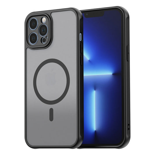 Husa iPhone 13 Pro Max Techsuit HaloFrost II MagSafe, negru