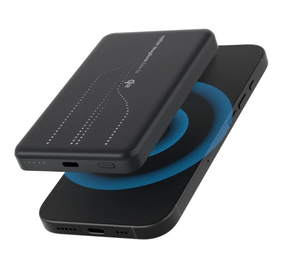 Baterie Externă Vetter MagBank Elite 5s Qi2 5000mAh, MagSafe