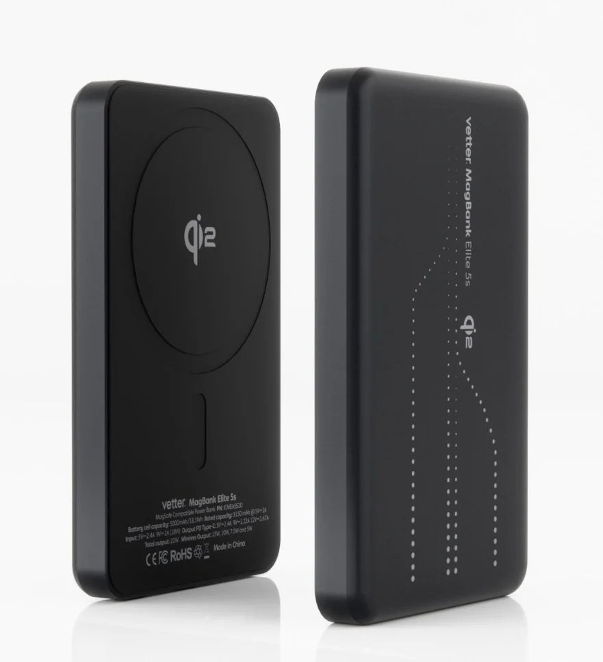 Baterie Externă Vetter MagBank Elite 5s Qi2 5000mAh, MagSafe - imagine 3