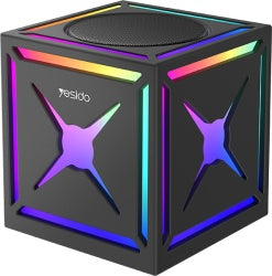 Boxa Portabilă Yesido YSW34, Bluetooth 5.3, TWS, RGB, 500mAh, Negru