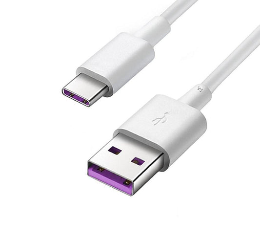 Cablu Date si Incarcare USB-A - USB-C Huawei AP71, 40W, 1m, Alb