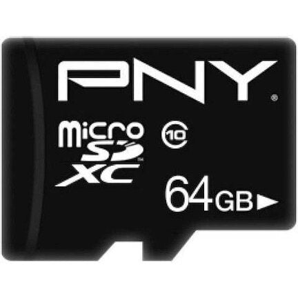 Card Memorie PNY Performance Plus microSDXC 64GB, Class 10, UHS-I