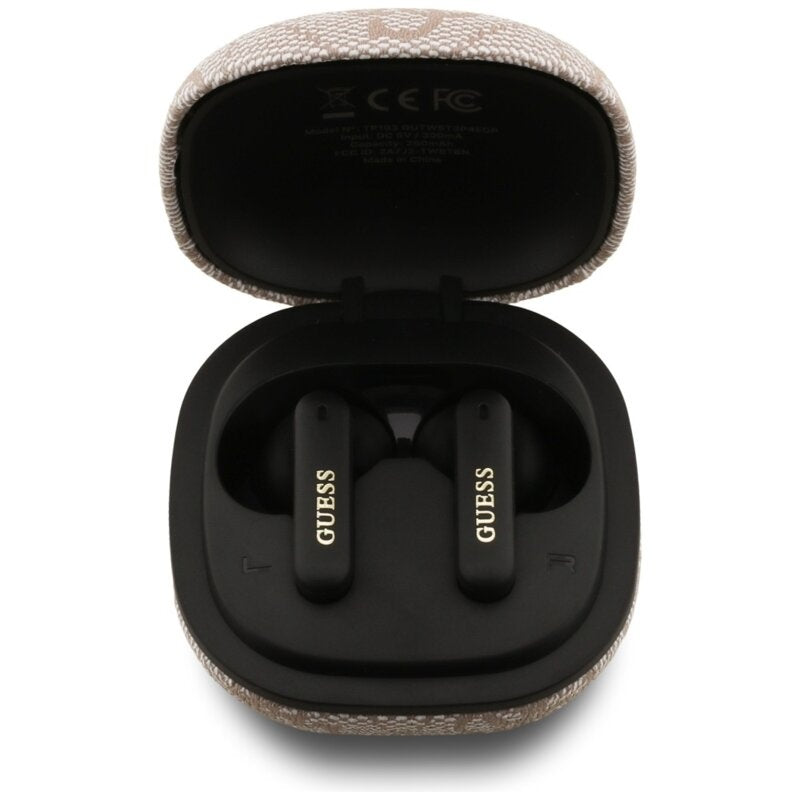 Căști True Wireless Guess 4G Classic Metal Logo - imagine 2