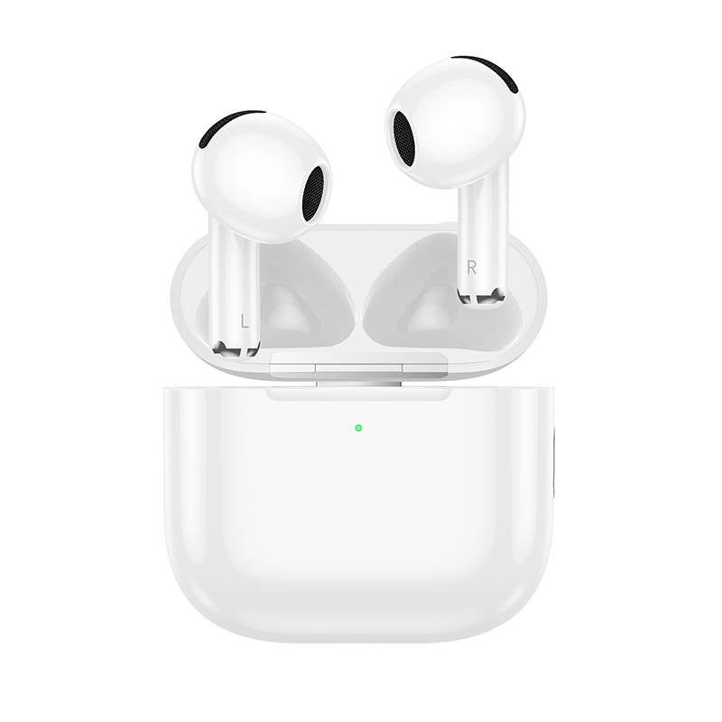 Căști TWS Borofone BW64 True Bluetooth 5.3, HiFi Stereo, Microfon, Alb - imagine 2