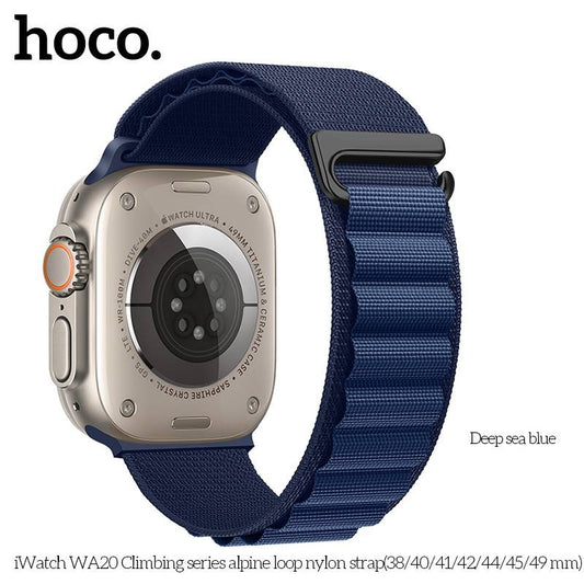 Curea Apple Watch 38/40/41mm Hoco WA20 Climbing Alpine Loop, Nailon