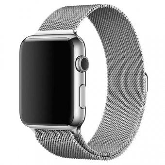 Curea Apple Watch 42/44/45mm Milanese Loop, Oțel Inoxidabil