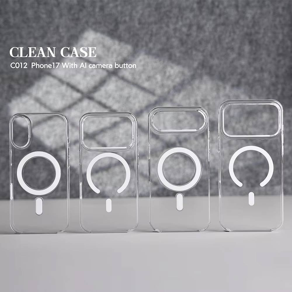 Husă IC Crystal MagSafe iPhone 16 Pro 6.3", Transparentă - imagine 2