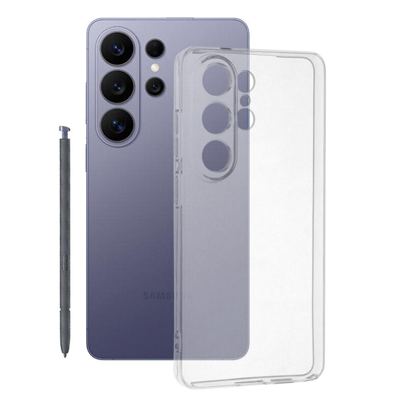 Husă Samsung Galaxy S26 Ultra Techsuit Clear Silicone, Transparentă
