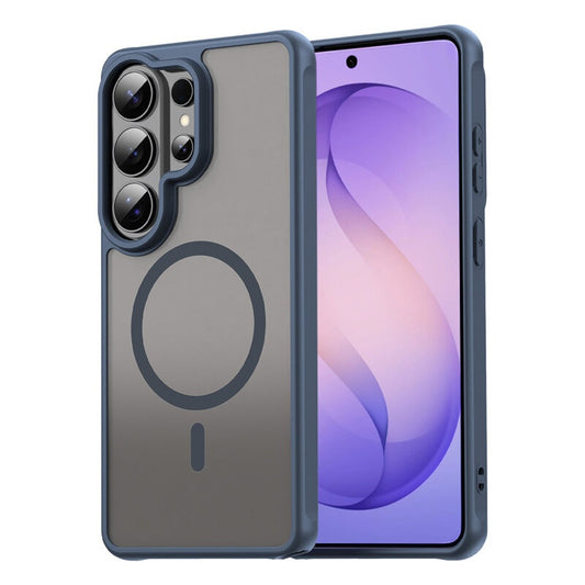 Husă Samsung Galaxy S26 Ultra Techsuit HaloFrost II MagSafe, Bleumarin