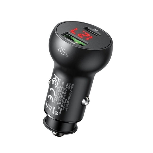 Încărcător Auto Brichetă Mcdodo CC-7030 | Fast Charging 45W