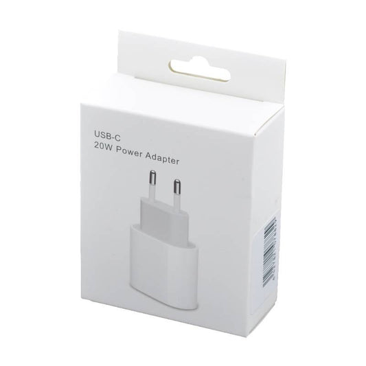 Încărcător Priză USB-C PD 20W BYCH-4, Alb – Fără Cablu