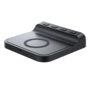 Încărcător Wireless Havit W3031 | 15W | Ceas Digital LCD | Negru - imagine 2