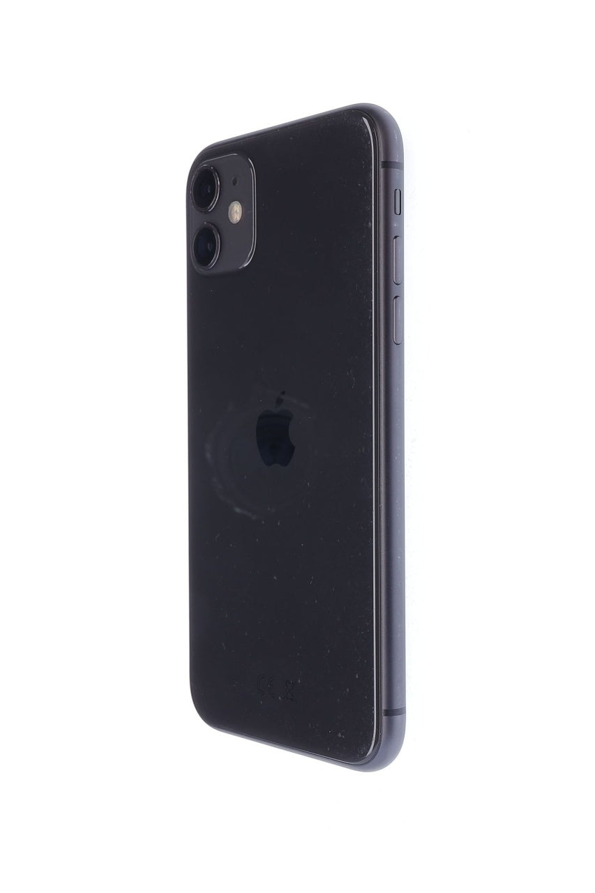 iPhone 11, 128GB, 100%, Negru - imagine 2