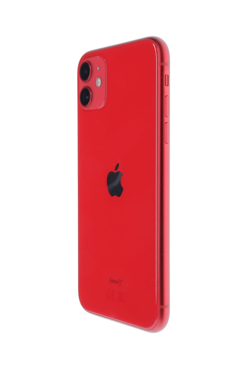iPhone 11, 128GB, 100%, Rosu