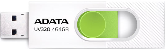 Memorie Externa USB-A 3.2 Adata UV320, 64Gb AUV320-64G-RWHGN