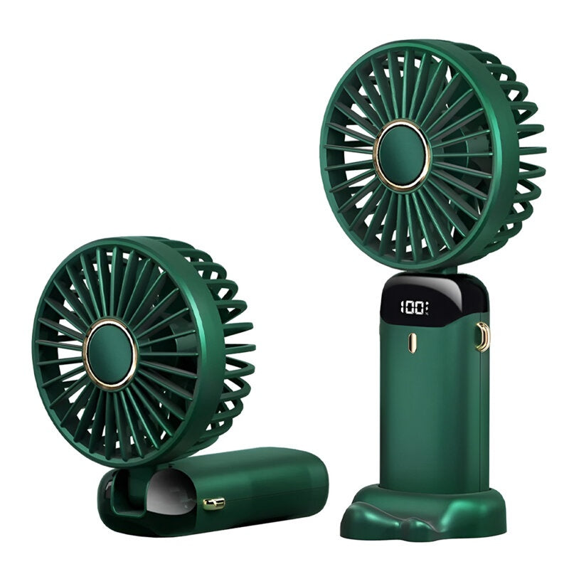 Mini Ventilator Pliabil Silențios Techsuit N15, Display Digital