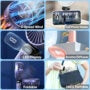 Mini Ventilator Pliabil Silențios Techsuit N15, Display Digital - imagine 2
