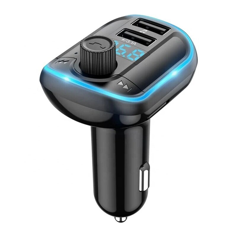 Modulator FM Auto Yesido Y44, Bluetooth 5.0, 2x USB, Display LED