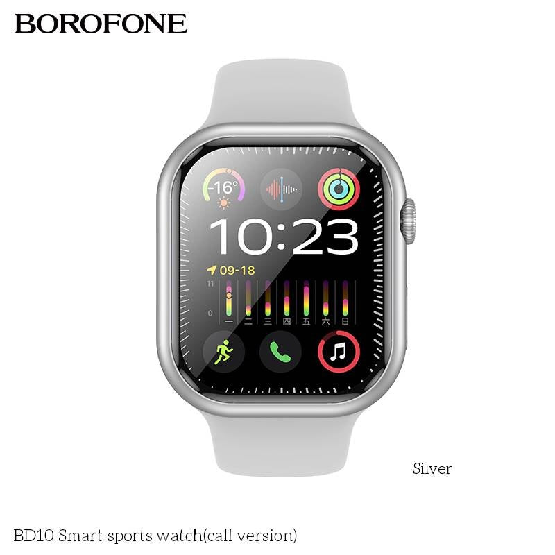Smartwatch Borofone BD10 cu Apelare Bluetooth 5.3, Ecran 2.01"