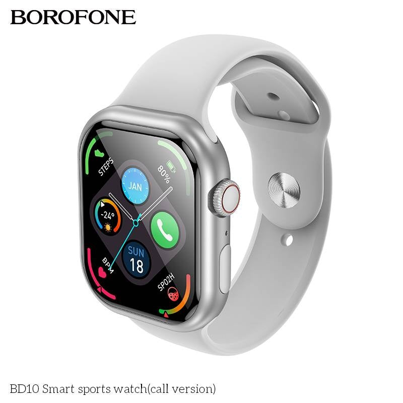 Smartwatch Borofone BD10 cu Apelare Bluetooth 5.3, Ecran 2.01" - imagine 2