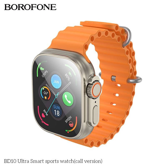 Smartwatch Borofone BD10 Ultra cu Apelare Bluetooth 5.3, Ecran 2.01"