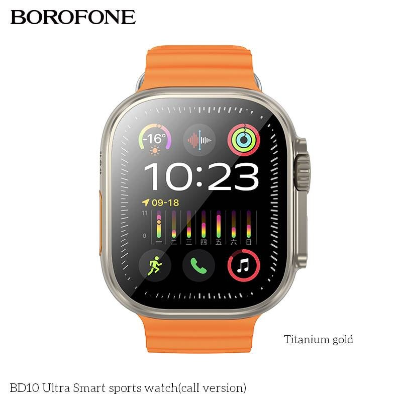 Smartwatch Borofone BD10 Ultra cu Apelare Bluetooth 5.3, Ecran 2.01" - imagine 2