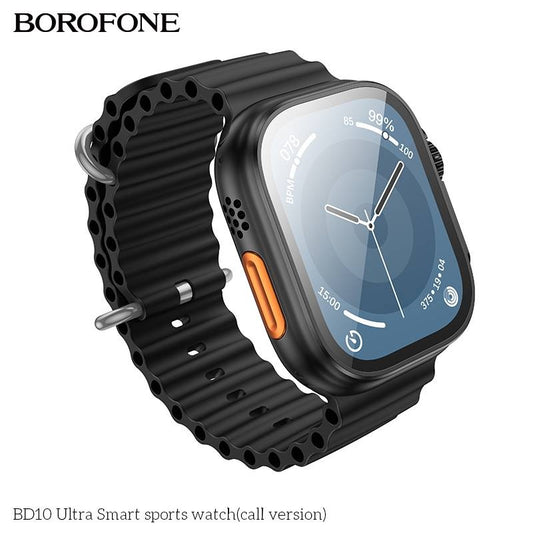 Smartwatch Borofone BD10 Ultra cu Apelare Bluetooth 5.3, Ecran 2.01"