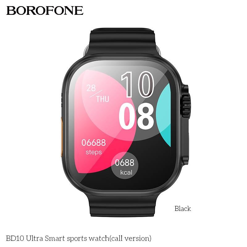 Smartwatch Borofone BD10 Ultra cu Apelare Bluetooth 5.3, Ecran 2.01" - imagine 2