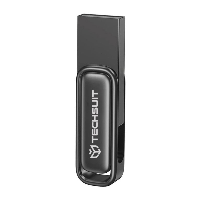 Stick USB 3.0 Techsuit THSM33 256GB, 80MB/s, Aliaj Zinc