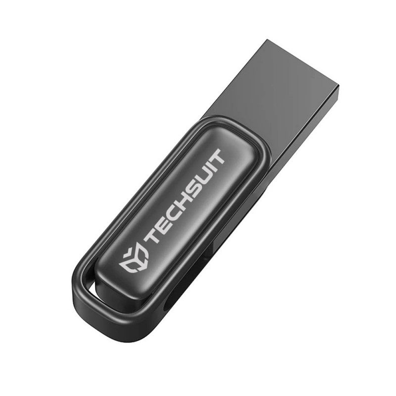 Stick USB 3.0 Techsuit THSM33 256GB, 80MB/s, Aliaj Zinc - imagine 2