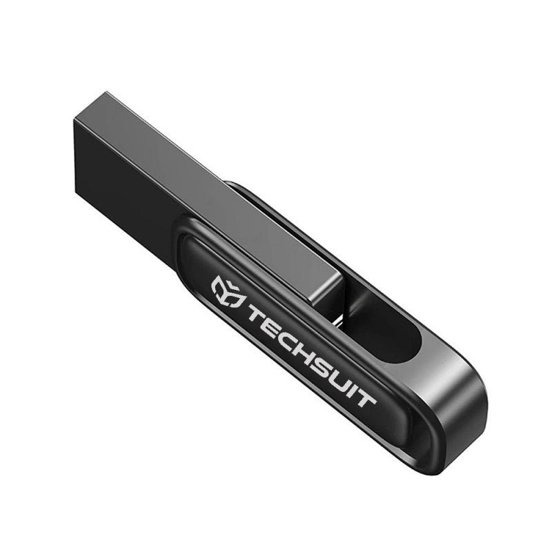 Stick USB 3.0 Techsuit THSM33 256GB, 80MB/s, Aliaj Zinc - imagine 4