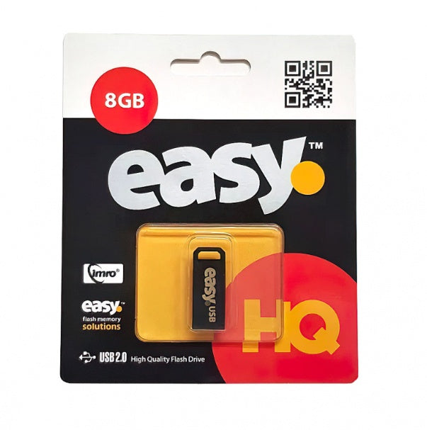 Stick USB-A IMRO Easy 8GB, USB 2.0, Inel Breloc, Stocare Portabilă