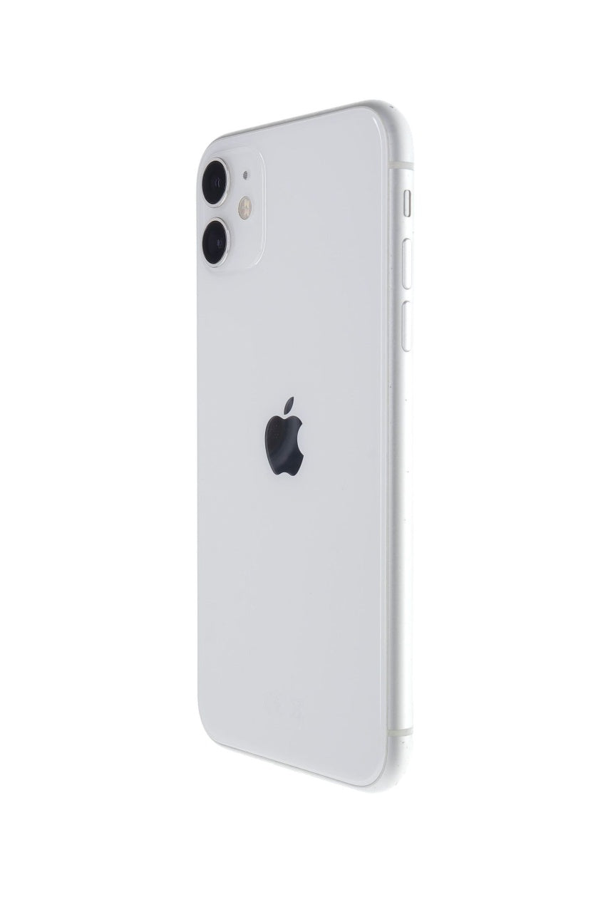 Telefon iPhone 11, 128GB, 100%, Alb