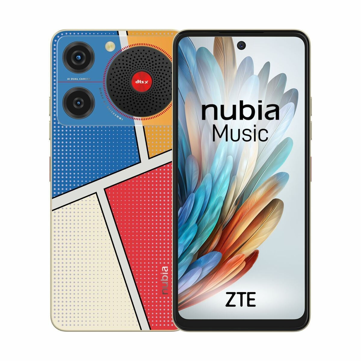 ZTE Nubia Music 4GB/128GB, Difuzor 95dB DTS:X Ultra, Dual Jack 3.5mm - imagine 3